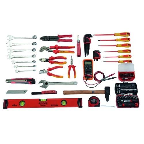 Caisse textile 39 L + 125 outils électricien Sam Outillage CP-ELEC1Z – Image 2