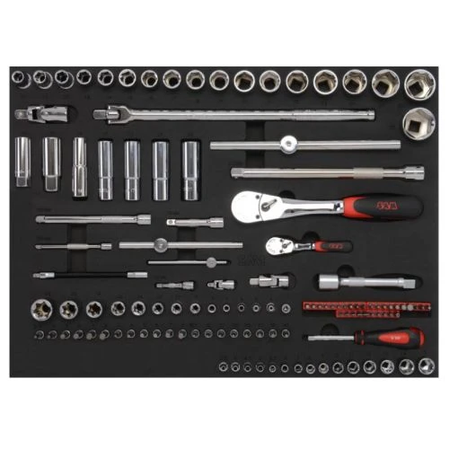 Jeu de 200 outils en modules mousse Sam Outillage - CPP-200PMZ – Image 2