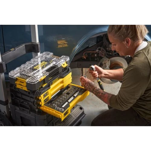 Boîte de 3 tiroirs outillée PRO-STACK™ Stanley 126 pièces - FMMT98107-1 – Image 6