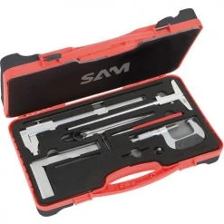 Coffret de 8 outils de mesure de précision et traçage Sam outillage - 710-J12