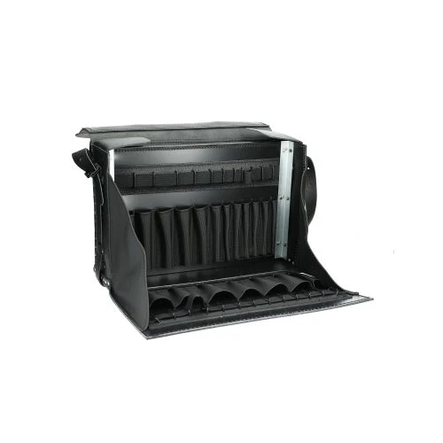 Valise à courroie en cuir – Image 5